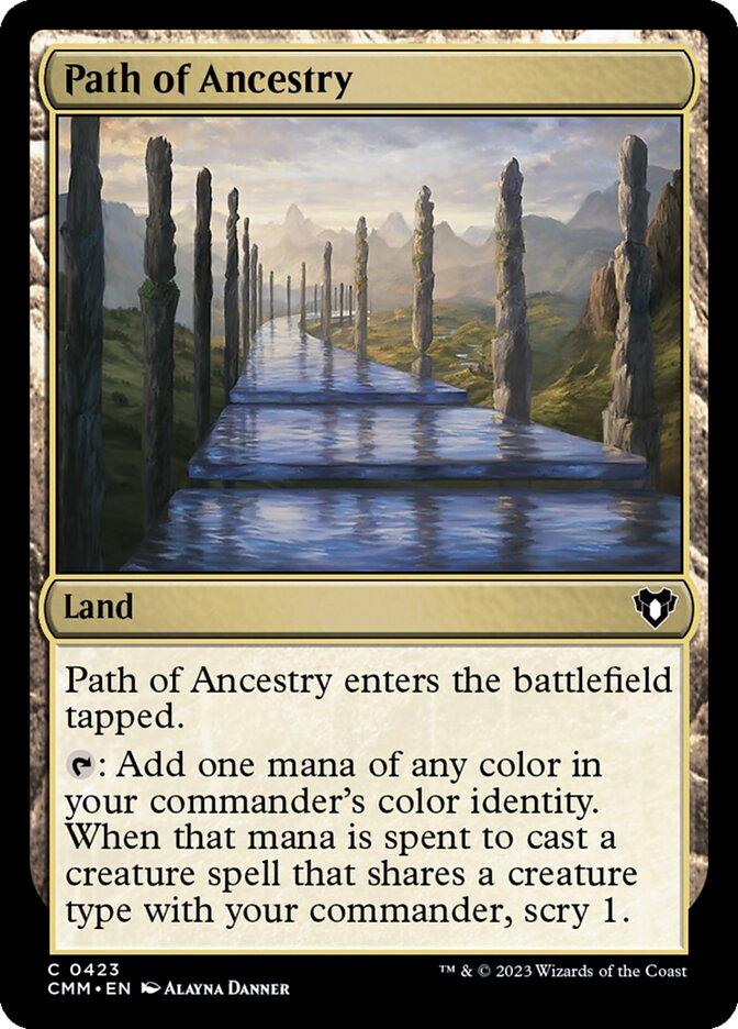 Path of Ancestry #423 Magic Commander Masters