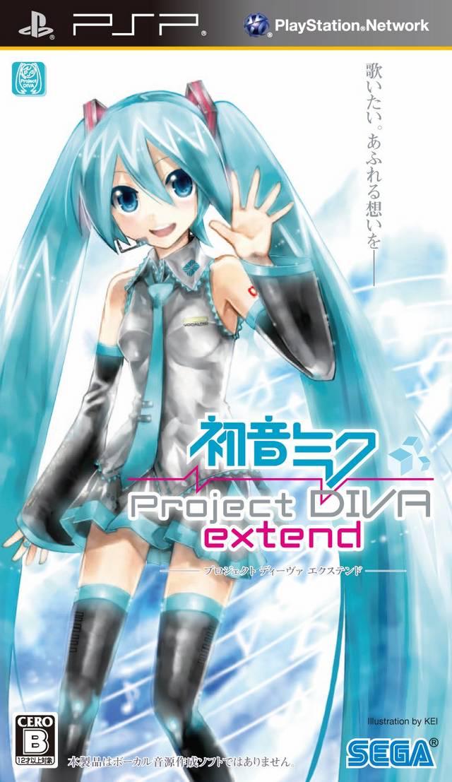 Hatsune Miku: Project Diva Extend JP PSP
