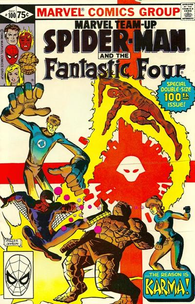 Marvel Team-Up #100 (1980) Comic Books Marvel Team-Up