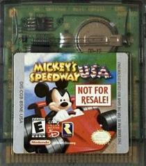 Mickey's Speedway USA [Not For Resale] GameBoy Color Prices