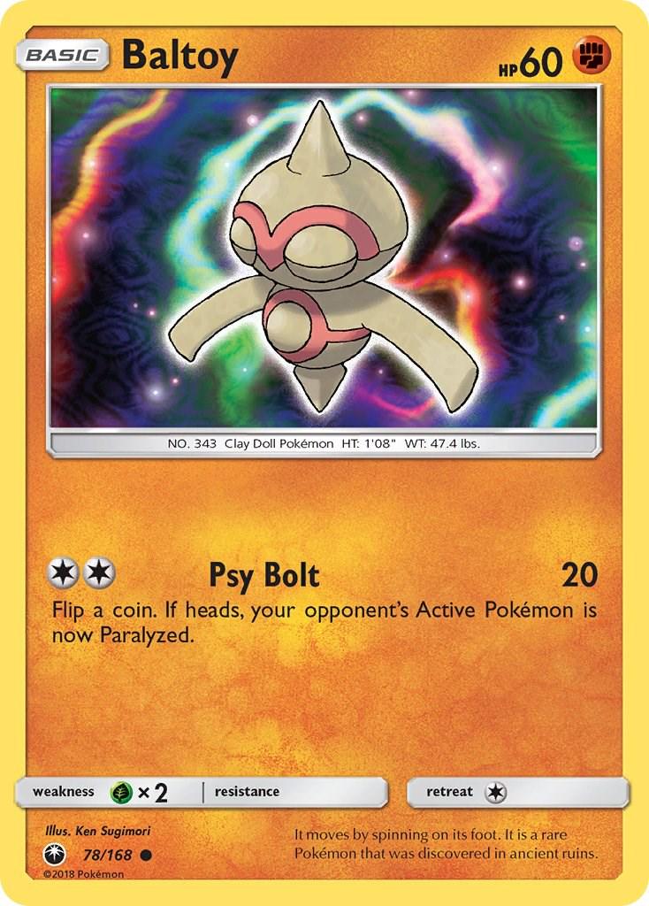 Baltoy #78 Pokemon Celestial Storm