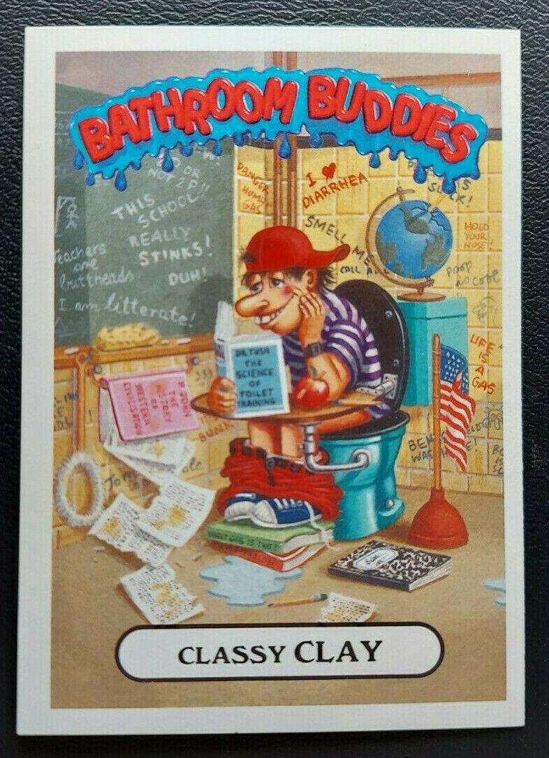 Classy CLAY #3a Garbage Pail Kids American As Apple Pie