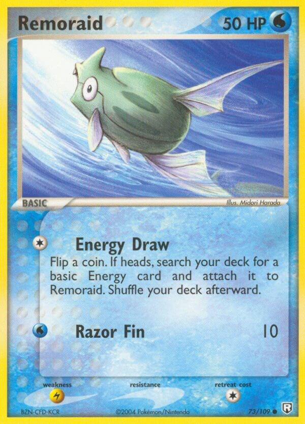 Remoraid #73 Pokemon Team Rocket Returns