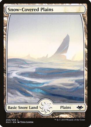 Snow-Covered Plains #250 Magic Modern Horizons