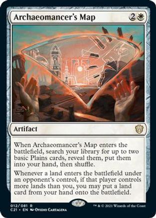 Archaeomancer's Map Magic Commander 2021