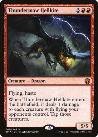 Thundermaw Hellkite Magic Iconic Masters