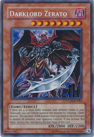 Darklord Zerato PTDN-EN081 YuGiOh Phantom Darkness