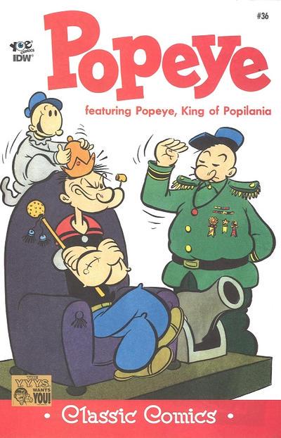 Classic Popeye #36 (2015) Comic Books Classic Popeye
