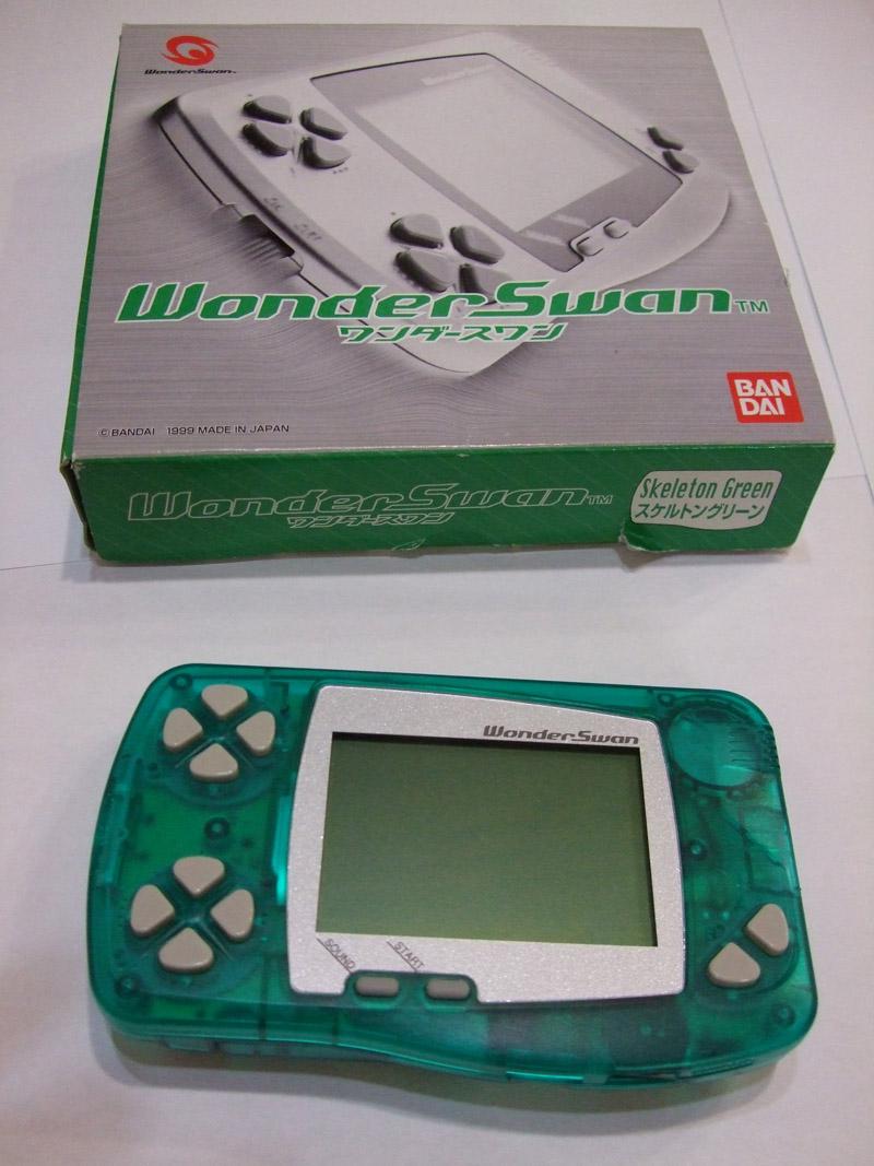 WonderSwan Skeleton Green WonderSwan