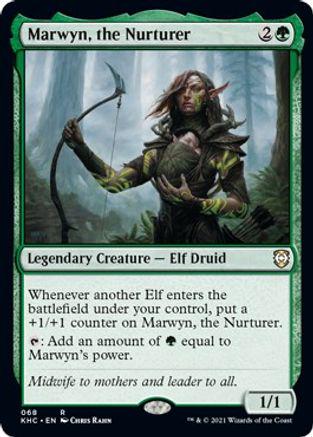 Marwyn, the Nurturer Magic Kaldheim Commander