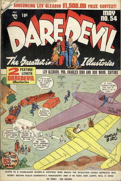 Daredevil Comics #54 (1949) Comic Books Daredevil Comics