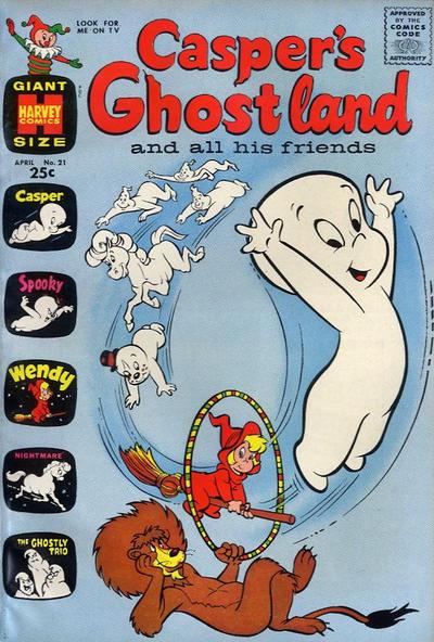 Casper's Ghostland #21 (1964) Comic Books Casper's Ghostland
