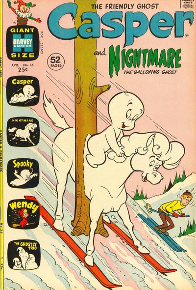 Casper & Nightmare #35 (1972) Comic Books Casper & Nightmare