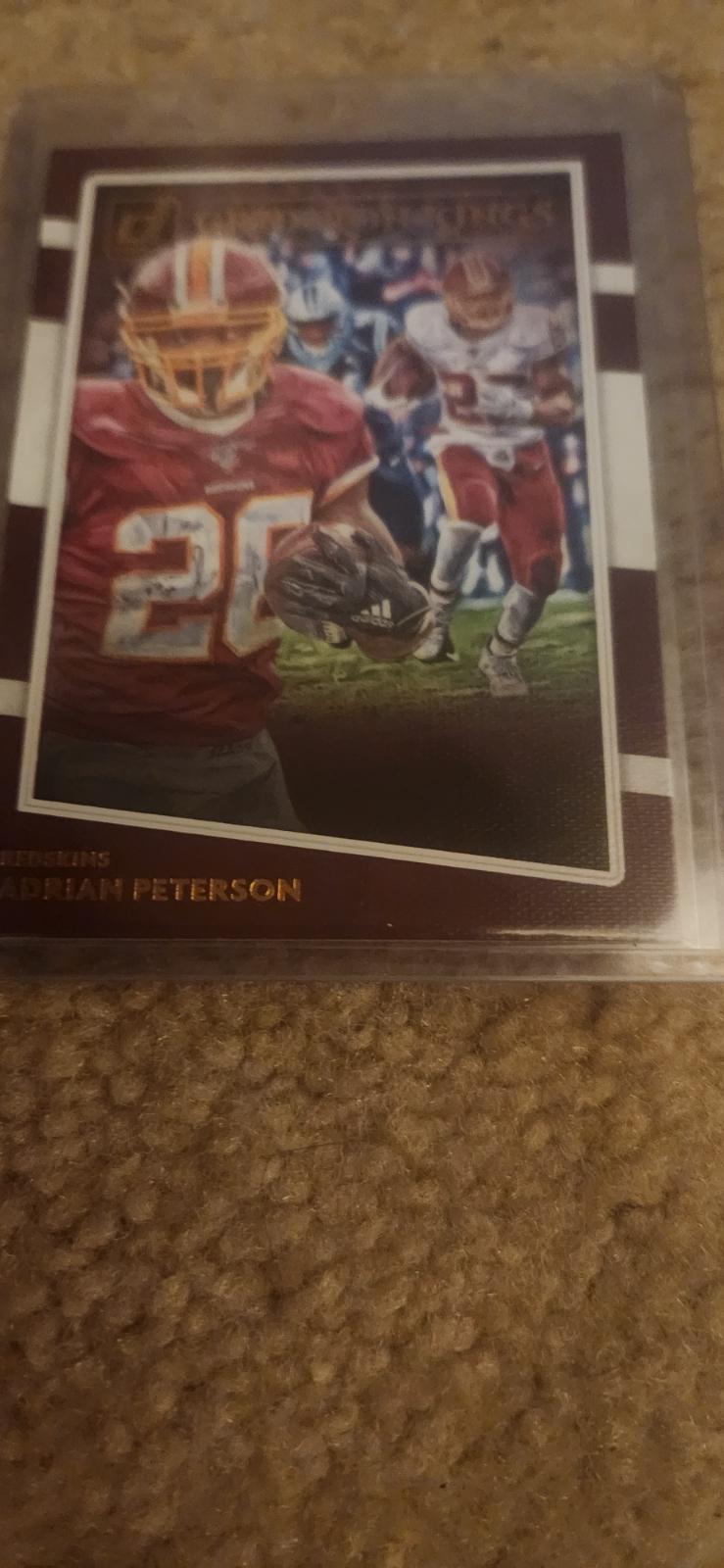 adrian peterson #gk-ap Football Cards 2020 Panini Donruss Gridiron Kings