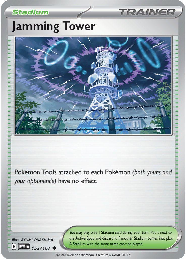 Jamming Tower #153 Pokemon Twilight Masquerade