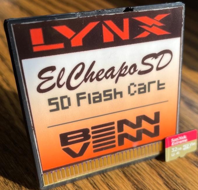 ElCheapoSD Atari Lynx
