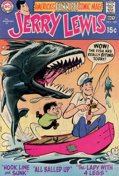 Adventures of Jerry Lewis #120 (1970) Comic Books Adventures of Jerry Lewis
