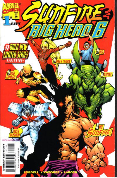 Sunfire & Big Hero Six #1 (1998) Comic Books Sunfire & Big Hero Six