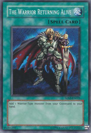 The Warrior Returning Alive 5DS2-EN025 YuGiOh Starter Deck: Yu-Gi-Oh! 5D's 2009