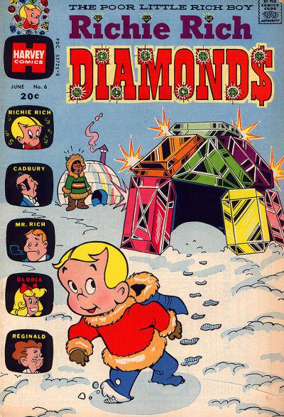 Richie Rich Diamonds #6 (1973) Comic Books Richie Rich Diamonds