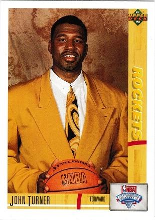 John Turner #11 Basketball Cards 1991 Upper Deck