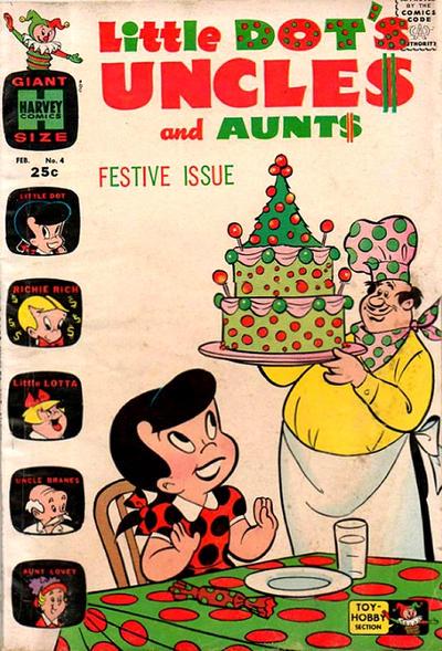 Little Dot's Uncles and Aunts #4 (1963) Comic Books Little Dot's Uncles and Aunts