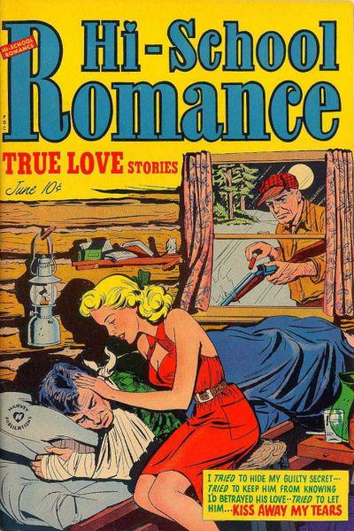 Hi-School Romance #15 (1952) Comic Books Hi-School Romance
