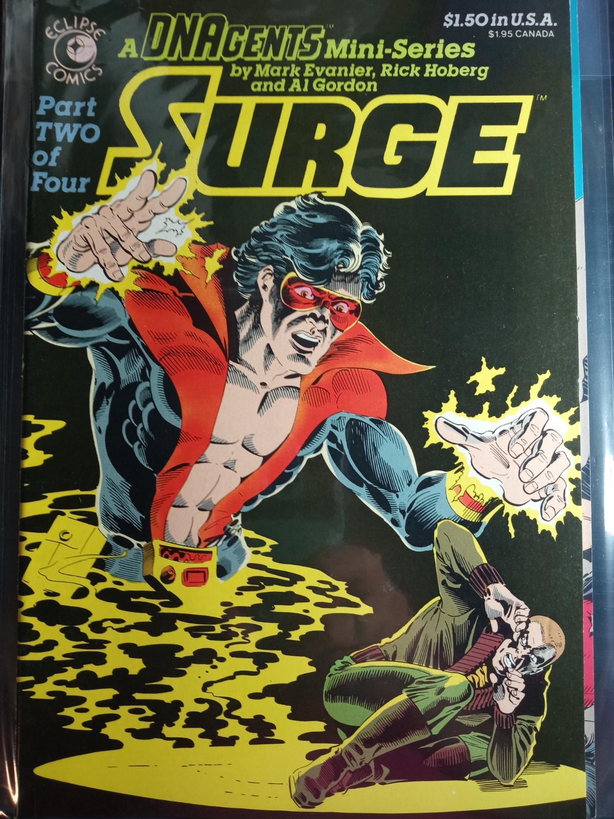 DNAgents Mini-Series Surge #2 (1984) Comic Books DNAgents Mini-Series Surge