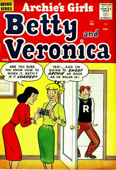 Archie's Girls Betty and Veronica #50 (1960) Comic Books Archie's Girls Betty and Veronica