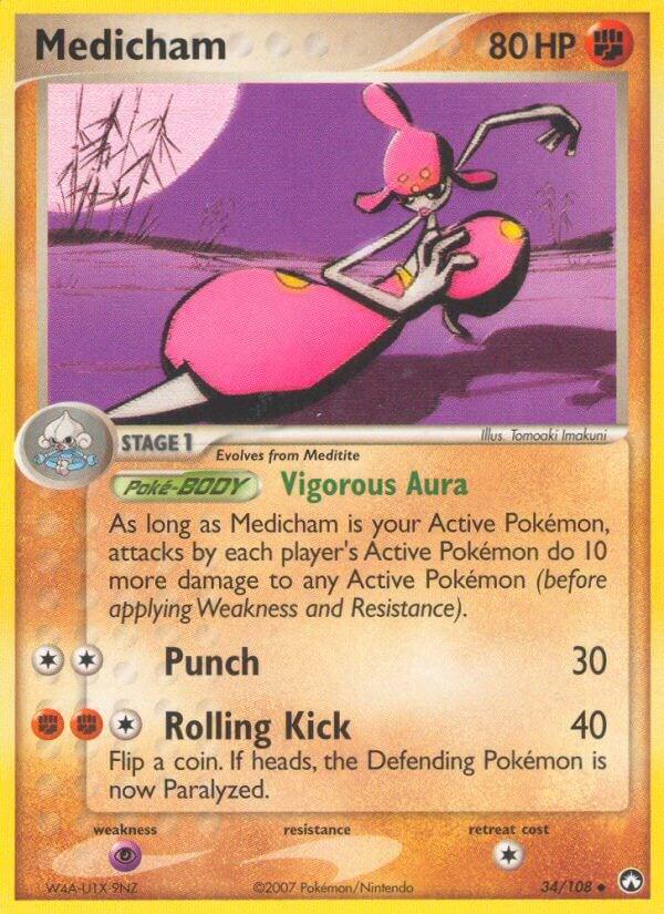 Medicham #34 Pokemon Power Keepers