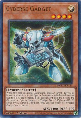 Cyberse Gadget MGED-EN135 YuGiOh Maximum Gold: El Dorado