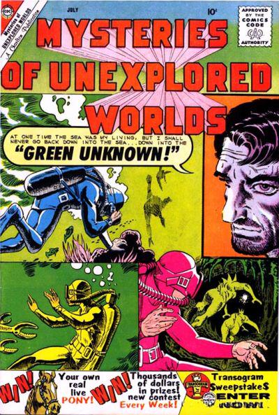 Mysteries of Unexplored Worlds #19 (1960) Comic Books Mysteries of Unexplored Worlds