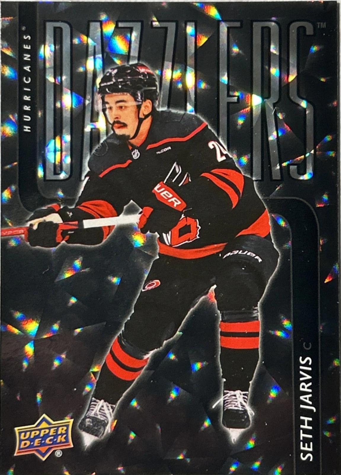 Seth Jarvis #DZ-51 2025 Upper Deck Series 2 Dazzlers Hockey