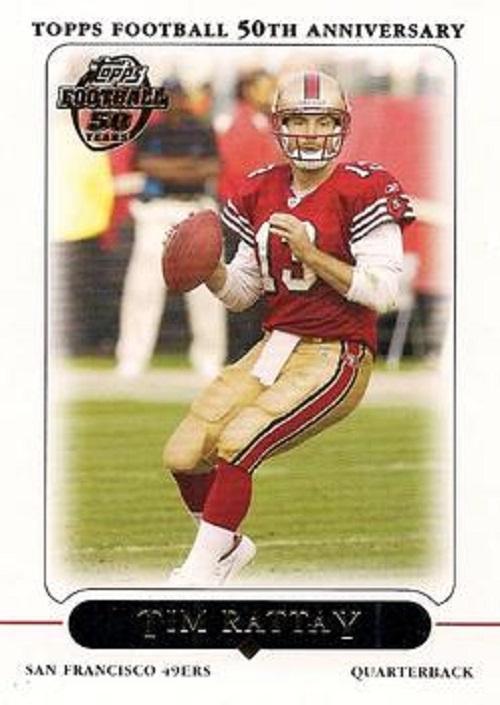 Tim Rattay #2 Football Cards 2005 Topps