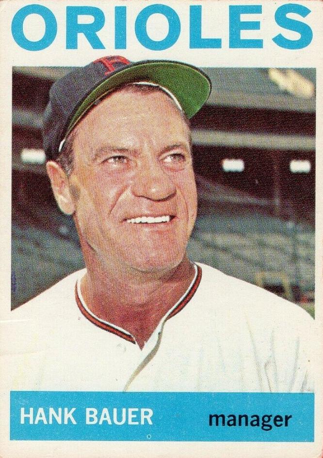 Hank Bauer #178 Baseball Cards 1964 Topps