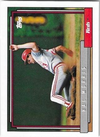 Hal Morris #773 Baseball Cards 1992 Topps