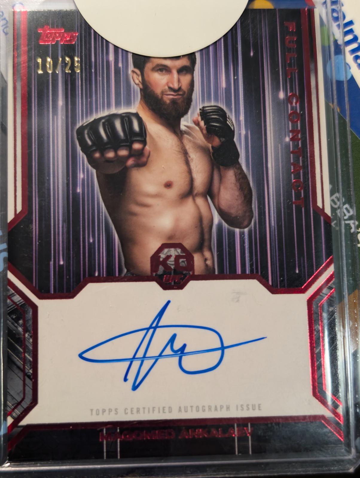 Magomed Ankalaev [Red] #FC-MA Prices | 2025 Topps Knockout UFC