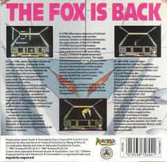 EU Release Back Cover | The Rubicon Alliance Commodore 64