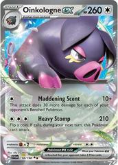 Oinkologne ex [Jumbo] #158 Pokemon Scarlet & Violet Prices
