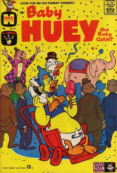 Baby Huey, the Baby Giant #31 (1961) Comic Books Baby Huey, the Baby Giant