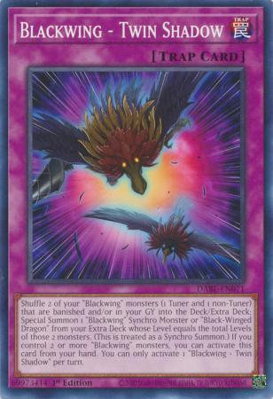 Blackwing - Twin Shadow DABL-EN071 Cover Art