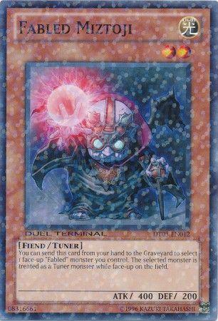 Fabled Miztoji DT03-EN012 YuGiOh Duel Terminal 3