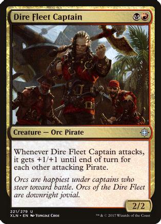 Dire Fleet Captain #221 Magic Ixalan