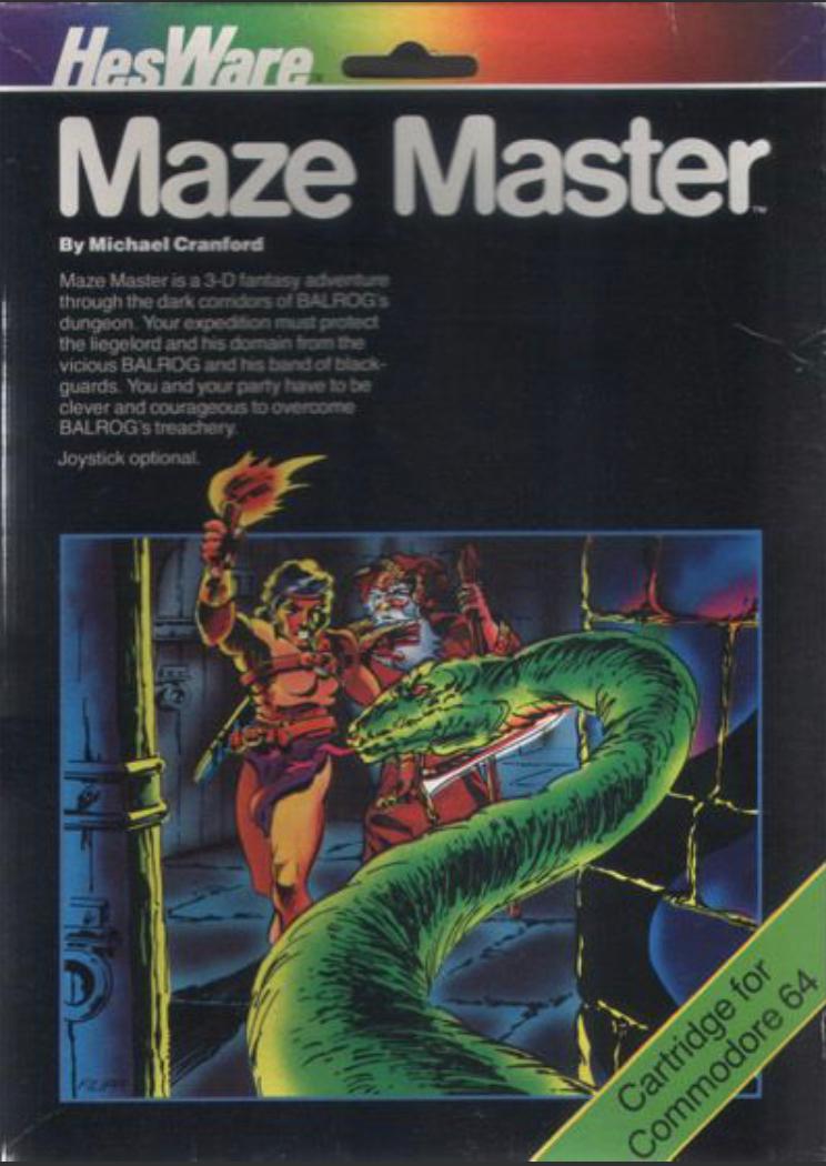 Maze Master Commodore 64