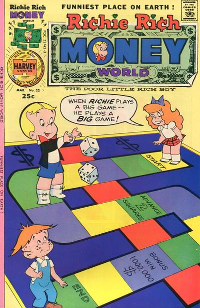 Richie Rich Money World #22 (1976) Comic Books Richie Rich Money World