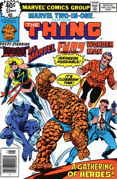 Marvel Two-in-One #51 (1979) Comic Books Marvel Two-In-One