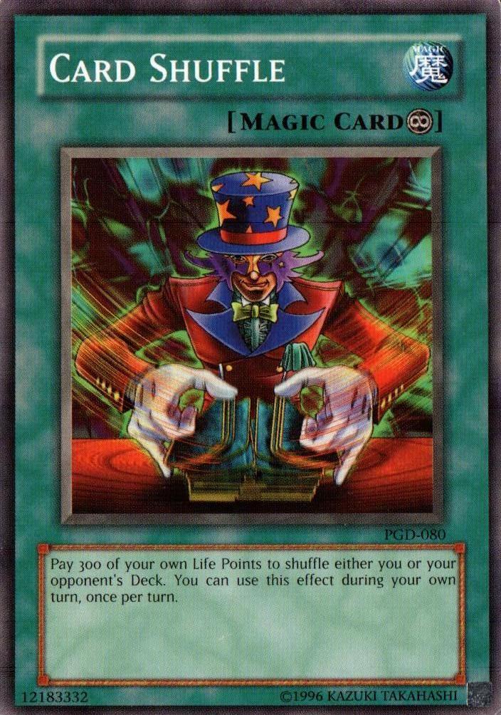 Card Shuffle PGD-080 YuGiOh Pharaonic Guardian