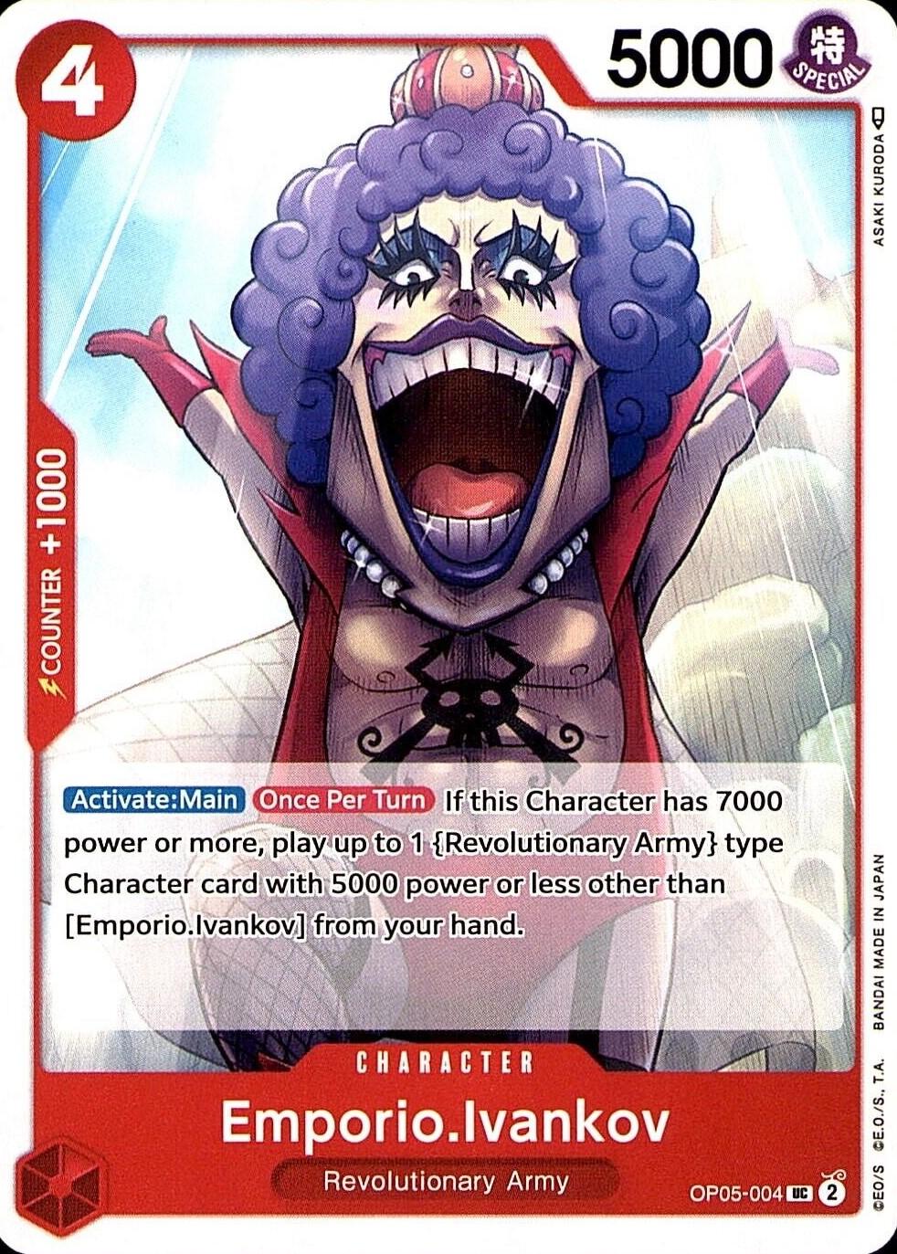 Emporio.Ivankov OP05-004 One Piece Awakening of the New Era