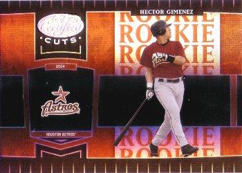 Hector Gimenez #269 Baseball Cards 2004 Leaf Certified Cuts