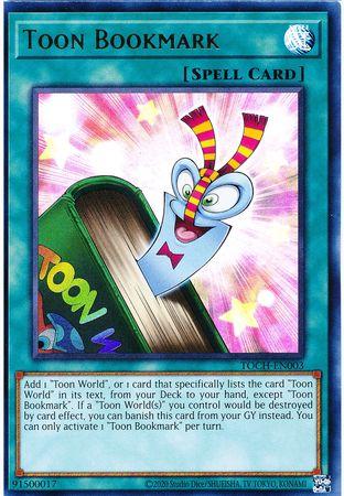 Toon Bookmark TOCH-EN003 YuGiOh Toon Chaos